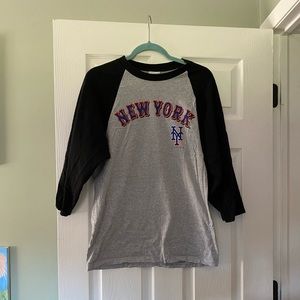 New York Mets Quarter Sleeve Shirt